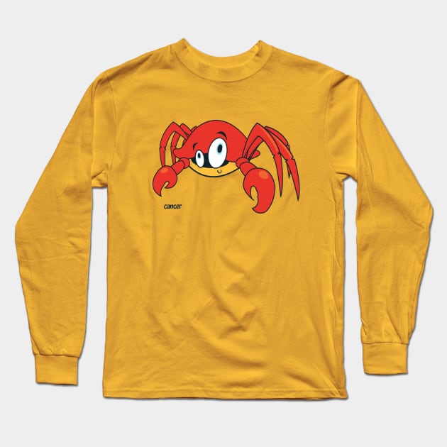Cancer Long Sleeve T-Shirt by mangulica